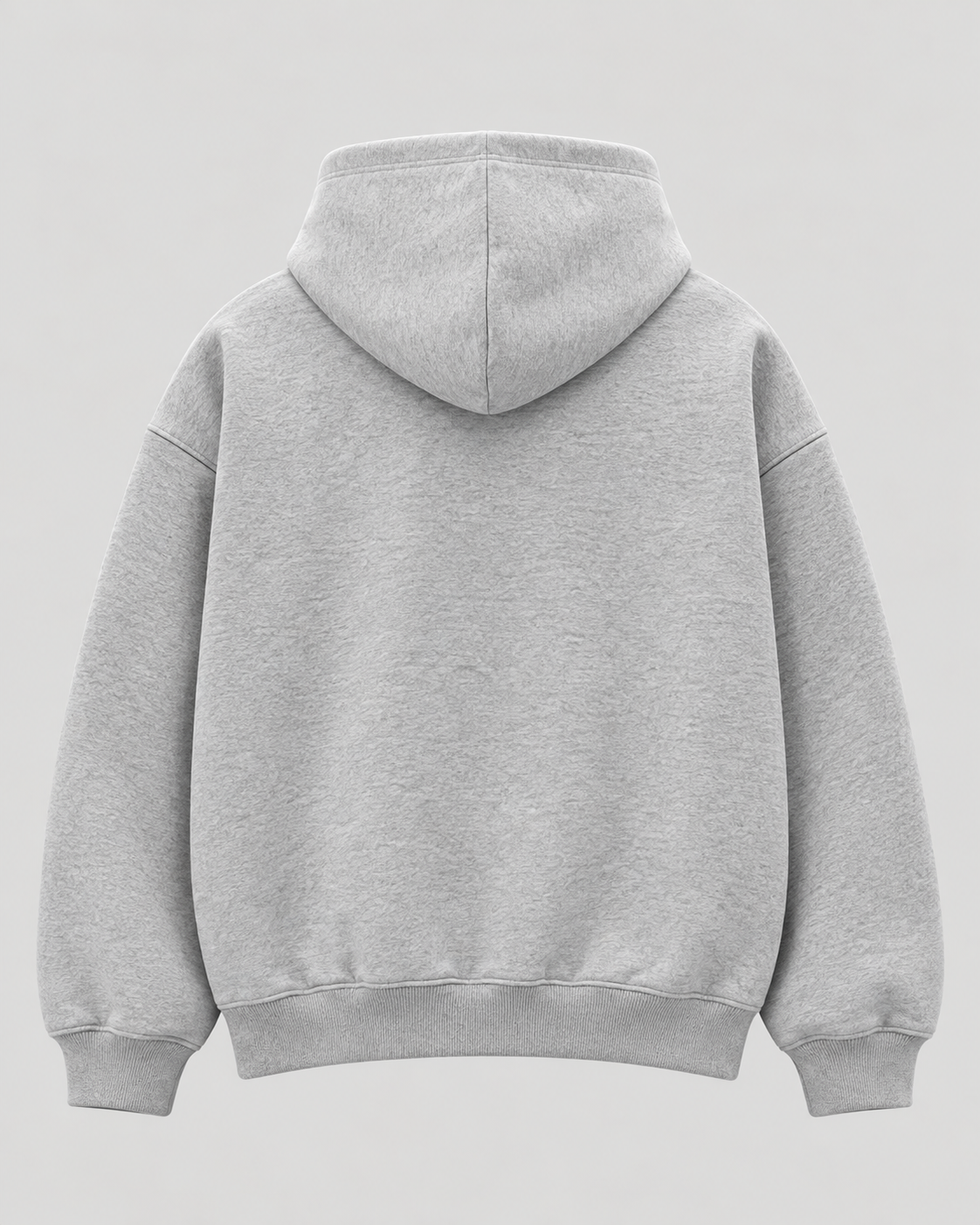 Cobra Hoodie Grey, back view